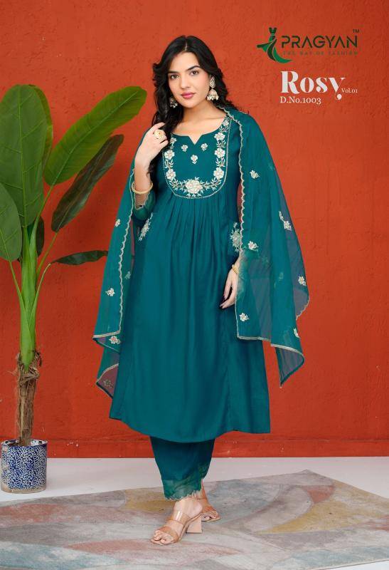 Pragyan rosy vol 1 Mumbai kurti suppliers
